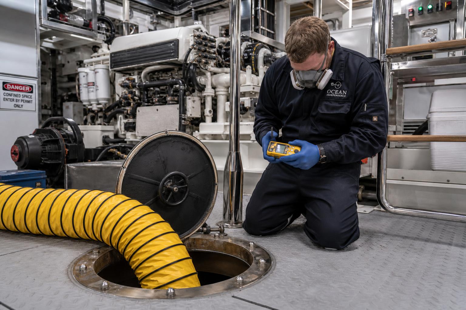 Fuel Tank Cleaning & Gas-Freeing